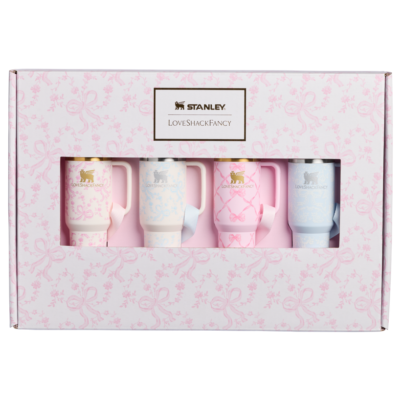 Stanley 1913 x LoveShackFancy Holiday Quencher ProTour Ornament Set - Modern Bright Ready Pick