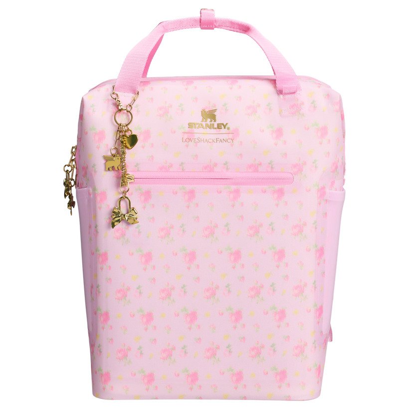 Stanley 1913 x LoveShackFancy All Day Madeleine Mini Cooler Backpack - Active Travel Pick Set