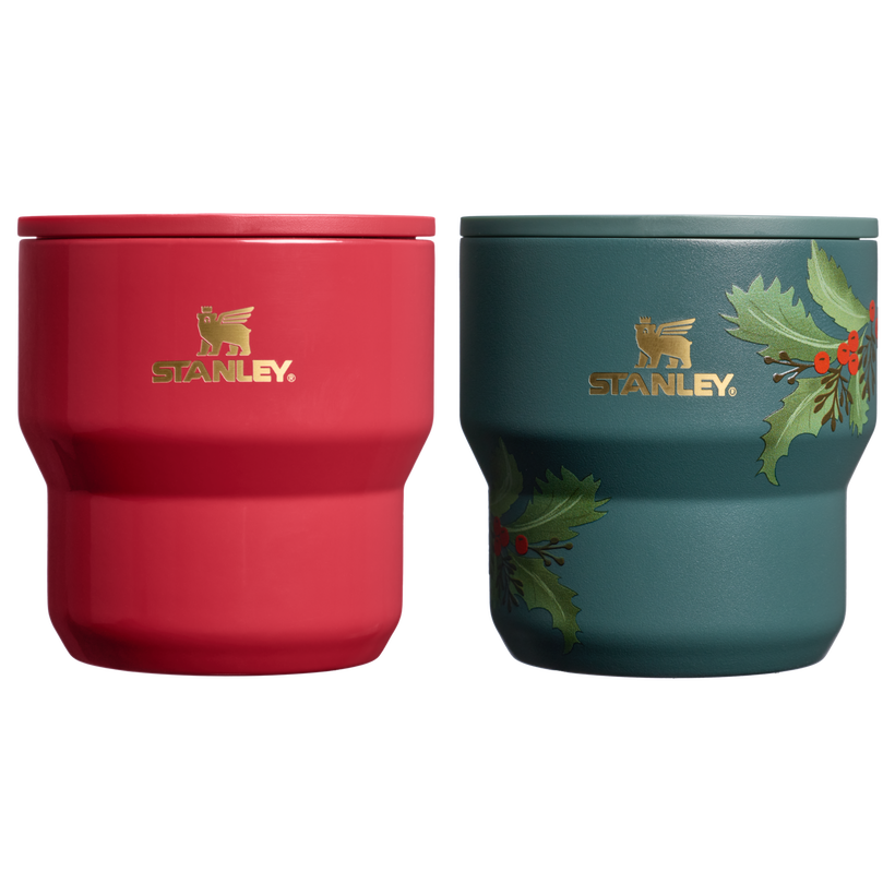 The Cheers & Cheer Stay-Hot Stacking Cup 2-Piece Set - Travel Daily Set