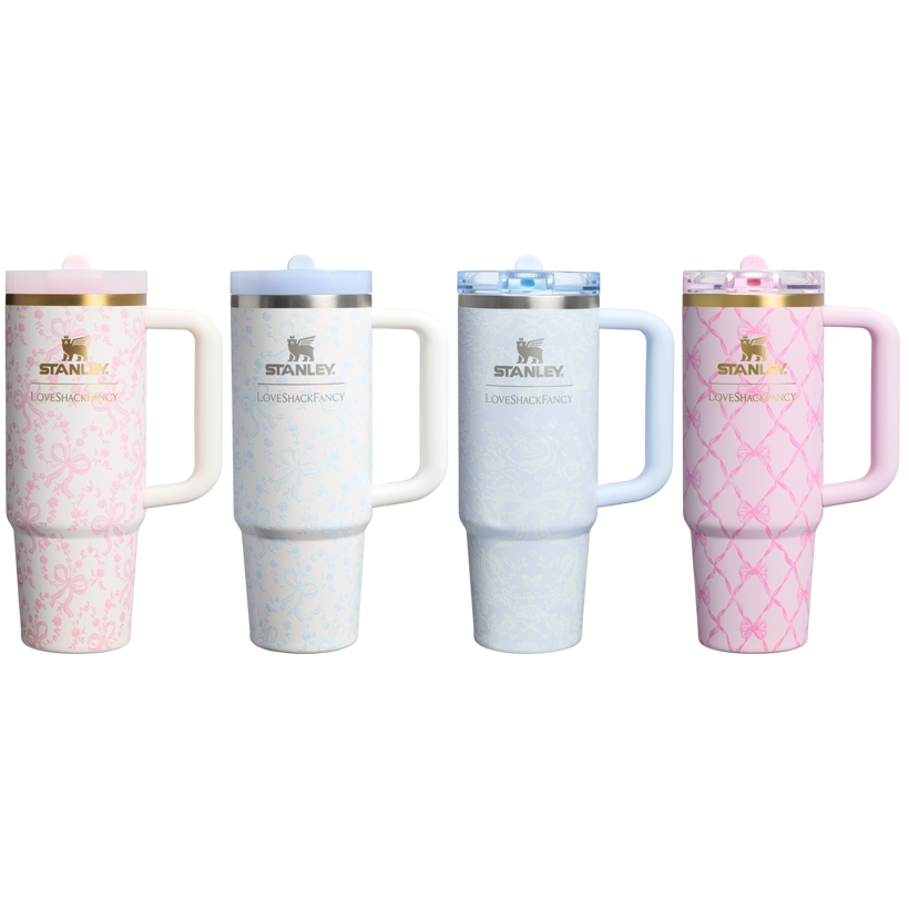 Stanley 1913 x LoveShackFancy Holiday The Quencher ProTour Set 4-pack - Daily Active Ready